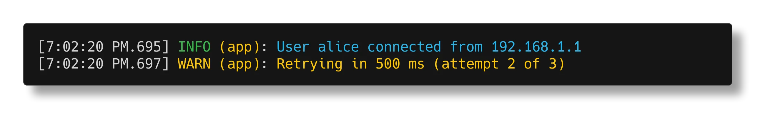 Interpolation output